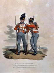 Battalion Infantry 6th Regiment and 23rd (or Royal Welsh) Fusiliers, from 